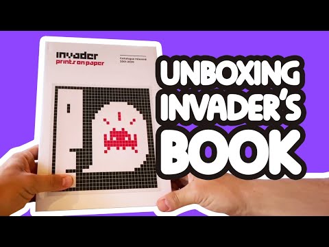 A Page By Page Look At Invader's Prints on Paper Book Cataloguing Every Print Made From 2001 To 2020