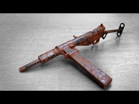 Restoration of Rusty STEN Mk2 Submachine Gun