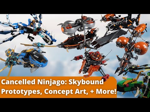 Ninjago Skybound: Cancelled Sets, Concept Art, and Prototypes!