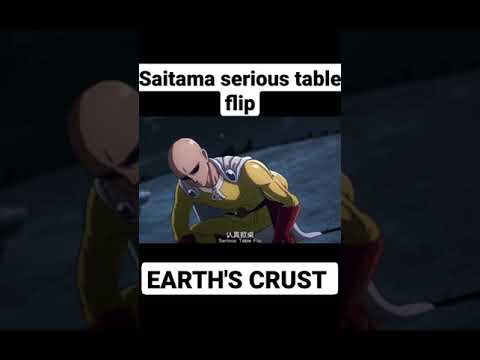 Serious table flip SAITAMA