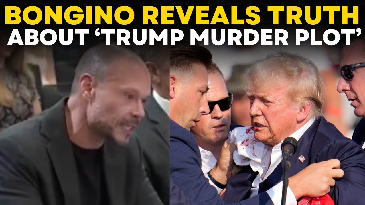Dan Bongino on Trump Assassination LIVE: Dan Bongino Warns Law Makers About Trump Assassination | US