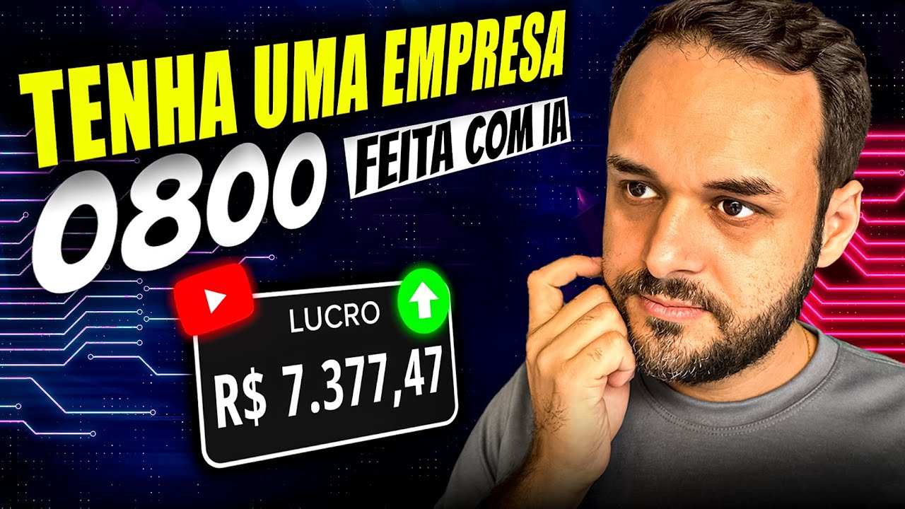 Como Sair da CLT e Abrir SUA EMPRESA 0800 Sem Investir Um Centavo E FATURAR EM  DÓLAR