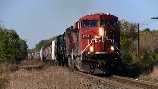 preview picture of video 'CP 8707 near Beeton (12OCT2014)'