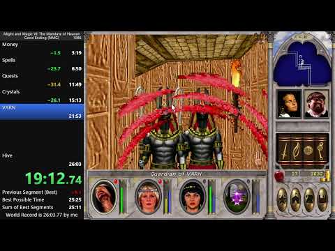 Might and Magic VI | Speedrun [25:39] Good Ending (NMG)
