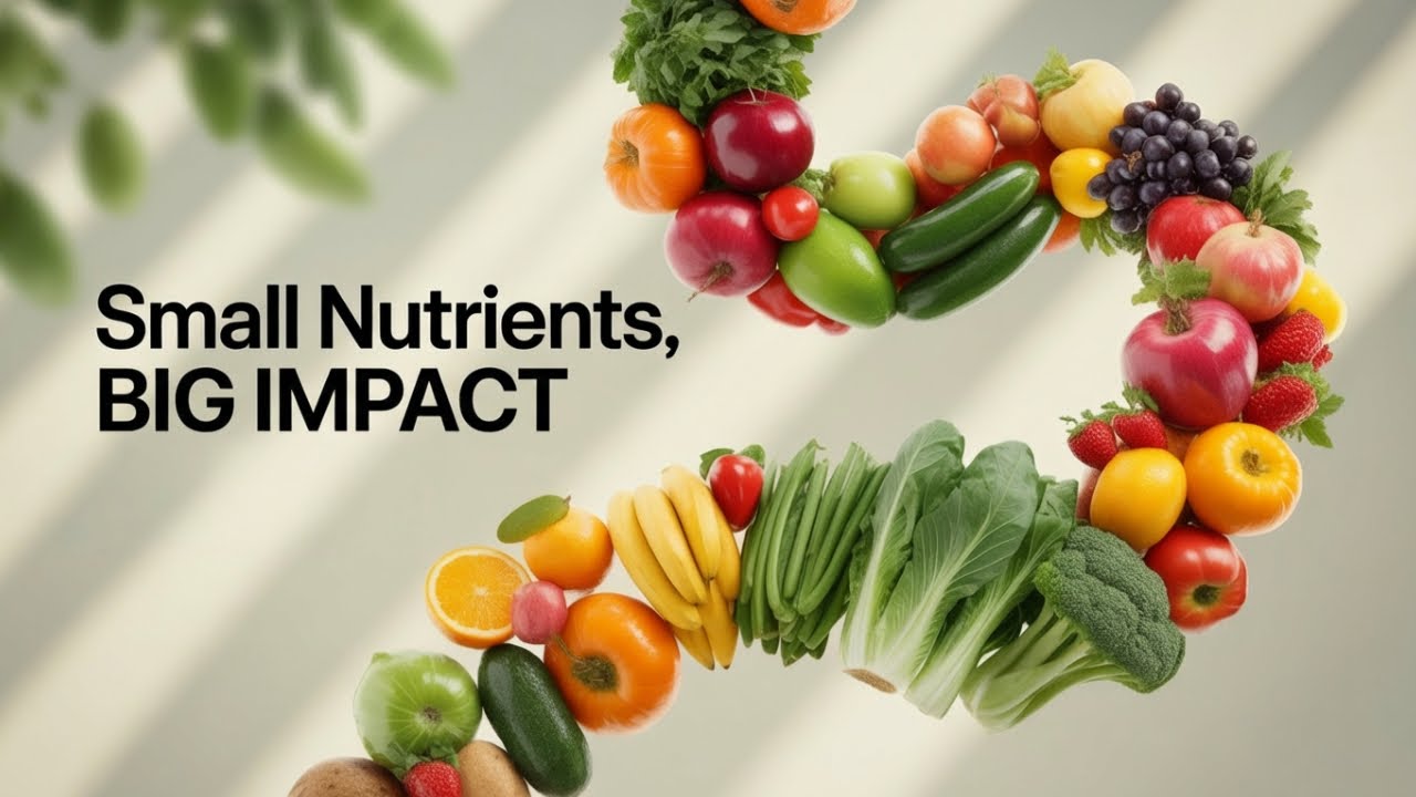 Learn the Micronutrients! Vitamins and minerals explained for beginners | PE Buddy