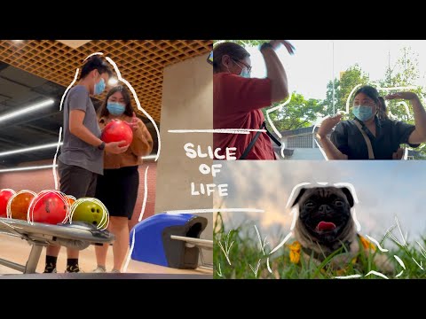 Slice of Life: Coffee Shop Mishaps, Pug Walk, Siblings Chat, Bowling