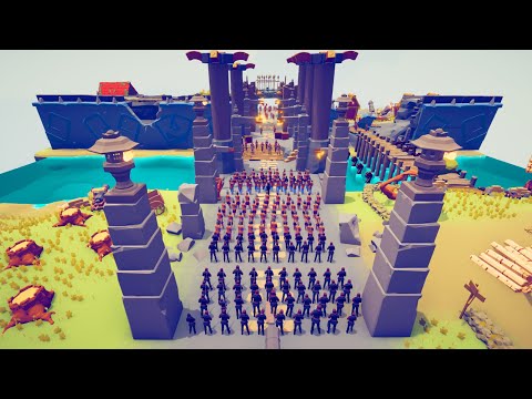 CAN 150x PESIAN MILITARY CAPTURE MEDIEVAL ARMY? - Totally Accurate Battle Simulator TABS