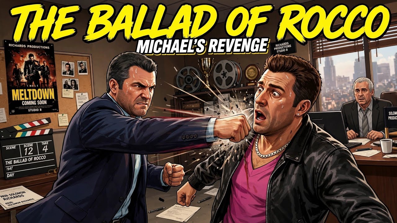 GTA 5 - Michael Beats Up Rocco! | The Ballad Of Rocco Mission | Gameplay