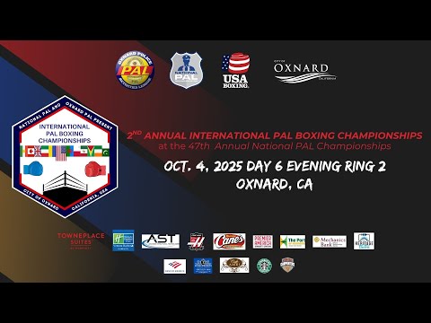 2025 International PAL Boxing Championships Oct 4 Evening Ring 2