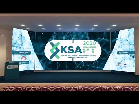 KSAPT 2020 Main Event Digital Backdrop