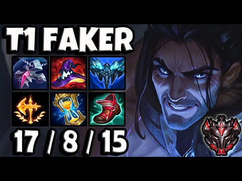 T1 Faker SYLAS MID vs QIYANA - Korea Grandmaster Patch 11.6 ✅