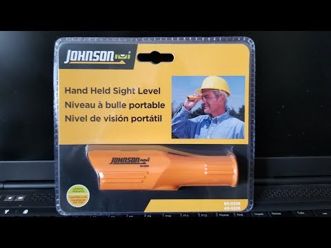 Hand Held Sight Level Video