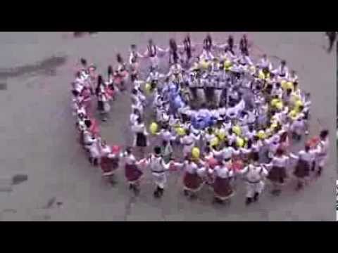 Hora Unirii flash mob LTPA M.Berezovschi