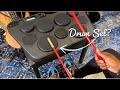 Donner-DED 60T | Drum Pad | Portable Drum Set | Play Your Favorite Songs | MIDI, USB & AUX