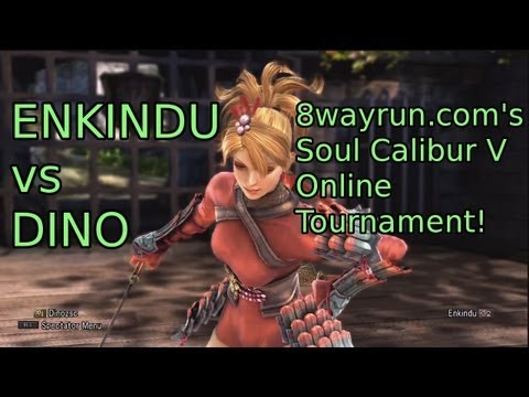 Enkindu vs Dinozsc - Soul Calibur V Online Tournament (Playstation 3 Losers Semifinals)