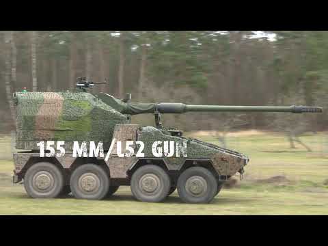 KMW Boxer RCH 155 (Remote Controlled Howitzer 155 mm)
