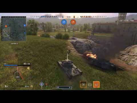 WoT console Emil II Gameplay