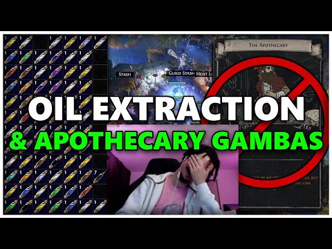 [PoE] Extracting essential oils, Mageblood card gambas & Sirus gloves - Stream Highlights #678