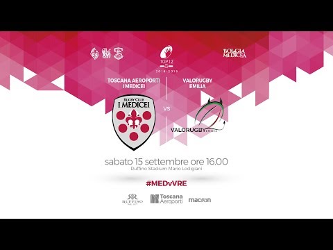 Highlights Toscana Aeroporti i Medicei Valorugby Emilia