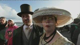 US couple disembark MS Balmoral Titanic memorial cruise ship