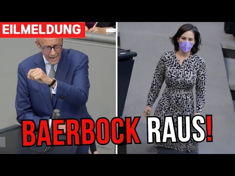 POLIT-SKANDAL: Baerbock aus Bundestag ENTFERNT! Merz' Rolle & §44A Enthüllung