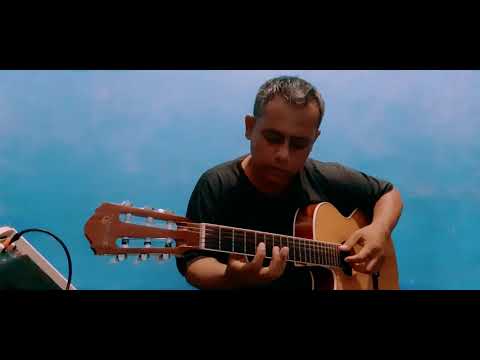 ADAGIO IN C MINOR - Yanni, guitar cover, played in E minor