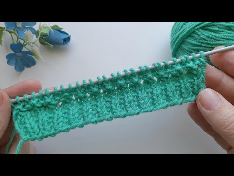 My Grandma Taught Me This Stitch – Now Everyone Wants the Knitting Pattern! 👵💛