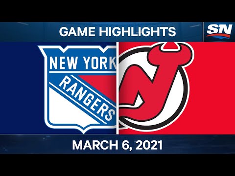 NHL Game Highlights | Rangers vs. Devils - Mar. 6, 2021