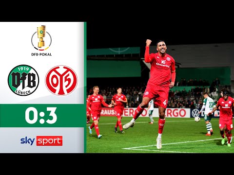 VFB Lübeck - Mainz 05 | Highlights - 2. Runde | DFB-Pokal 2022/23