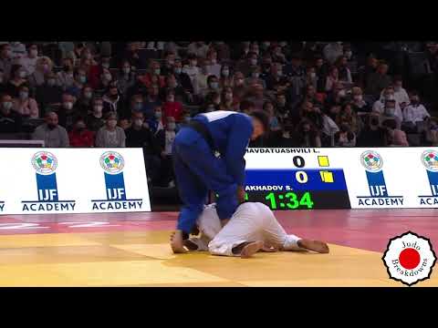 Joan-Benjamin Gaba vs. Benjamin Axus - U73 Mens Judo Grand Slam Paris 2022