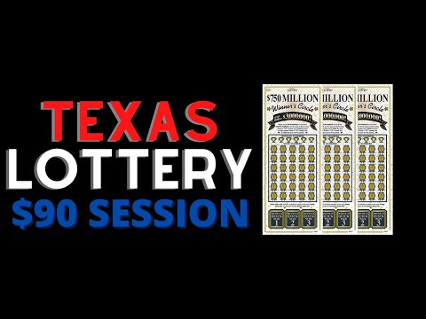 $30 WINNERS CIRCLE TEXAS LOTTERY SCRATCH OFF TICKETS | $90 SESSION