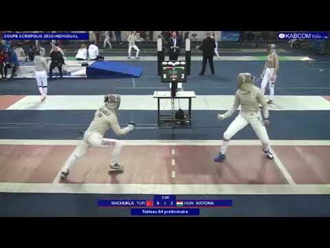 Athens World Cup SWS 2020 - P64 - Shchukla TUR v Katona HUN