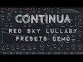 Continua - Audio Damage - Red Sky Lullaby presets demo
