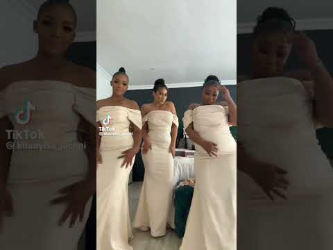 It Khanyisa jaceni wedding day today #tyla #tyladance #dancechallenge #weddingoutfit