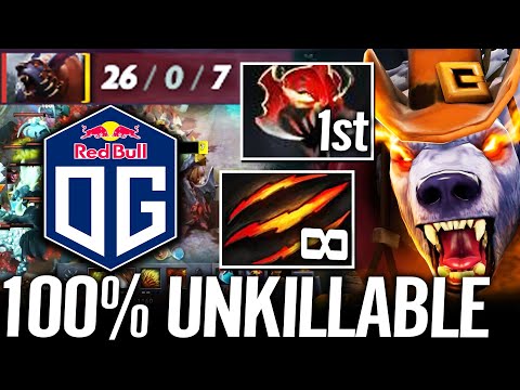 🔥 OG 100% NEW META — Ursa MoM 1st Item 26/0/8 WTF Unkillable Carry Bear by ATF Dota 2 Pro