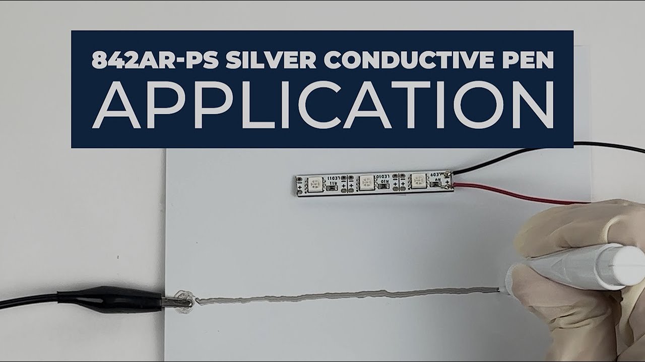 842AR-PS Silver Conductive Pen - Application