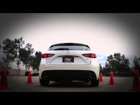 2014 Mazda 3 L4 2.5L; Hatchback with MagnaFlow Exhaust Part #15297