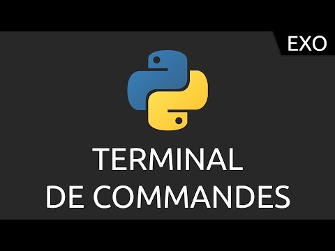 Exo Python 4 terminal de commandes