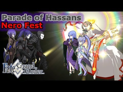 A Parade of Hassans - Nero Fest Exhibition Quest [FGO NA]