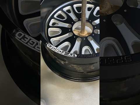 Two Tone Powder Coating Specialty Forged wheels #twotone #powdercoated