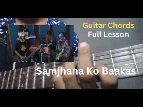 Samjhana Ko Baakas - Pariwartan Band | Easy Guitar Chords | Asga Music