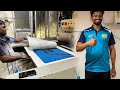 Process Of Printing And Making Sport Jerseys IPL Cricket Jersey Mass Production Posses Factory
