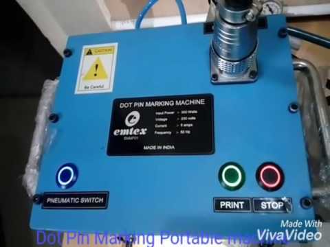 HH0904-D Portable Dot Pin Marking Machine