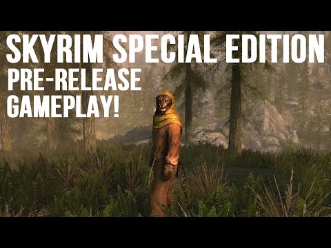 Skyrim Special Edition PRE-RELEASE GAMEPLAY! - Part 2
