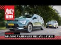 Kia Niro EV - Renault Megane E-Tech Electric - AutoWeek dubbeltest