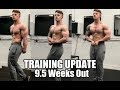 2019 BODYBUILDING PREP | Natural Bodybuilding Training Update 9.5 Weeks Out