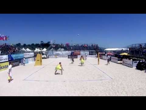 Beach Volleyball Cev Final Cagliari Pool Play Cecchini-Martino vs Kufa-Hadrava