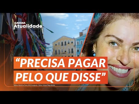 GAÚCHA faz OFENSAS RACIAIS, cospe em comerciante e é PRESA em Salvador, diz polícia | Atualidade