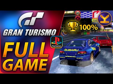 Gran Turismo 1 (1997) PlayStation - Full Game 100% Completion (PS1) Gameplay