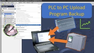 TIA Portal: Program Backup from Physical PLC